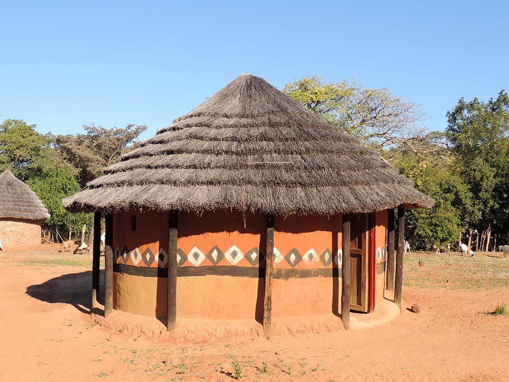 738 - Villaggio tradizionale/1 - Botswana