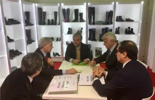 Italy at the Obuv Mir Kozhi Fair, the international exhibit for shoes and leather goods