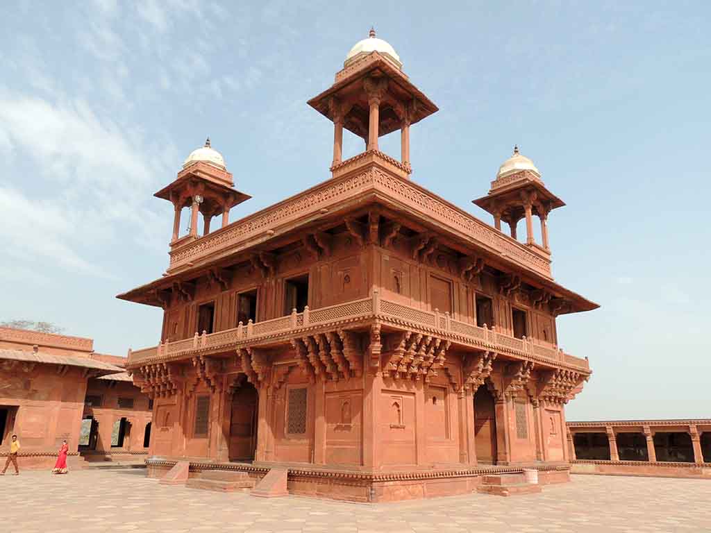 844 - Agra la cittï¿½ fantasma di Fatehpur Sikri - India