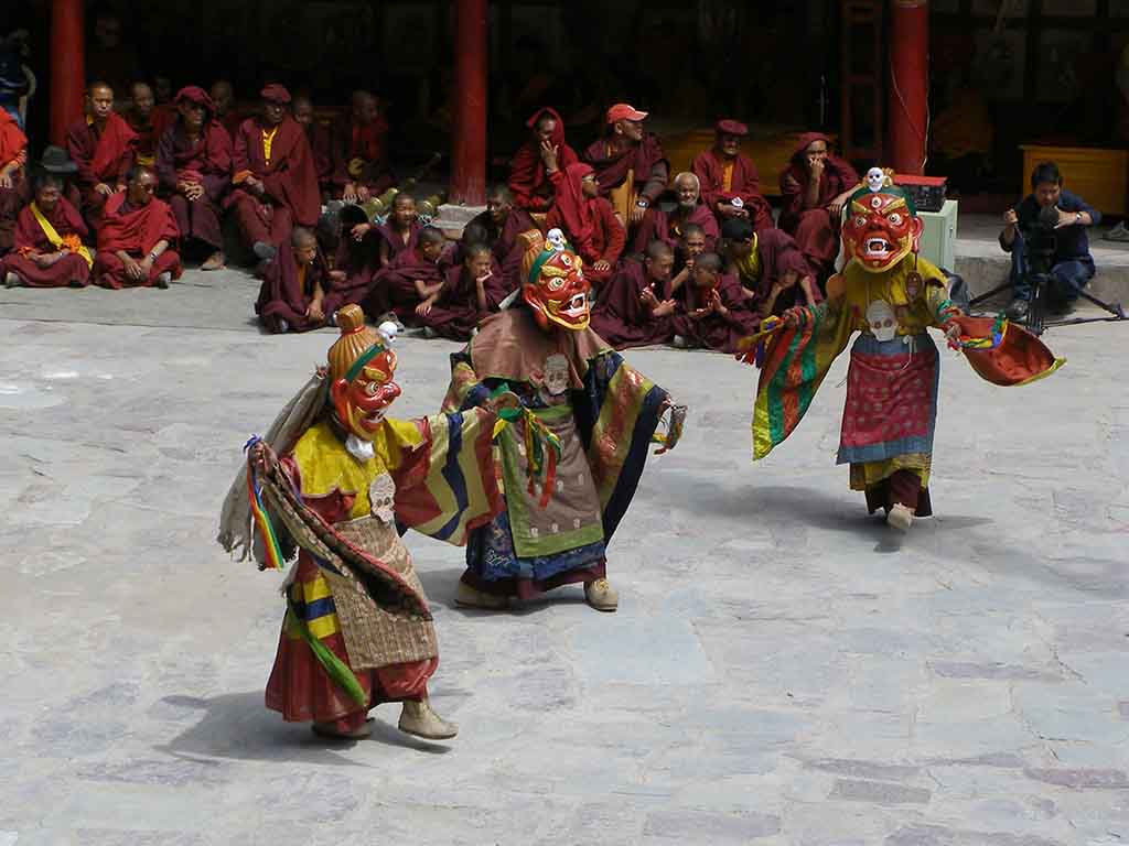834 - Ladakh festival di Hemis a Leh - India
