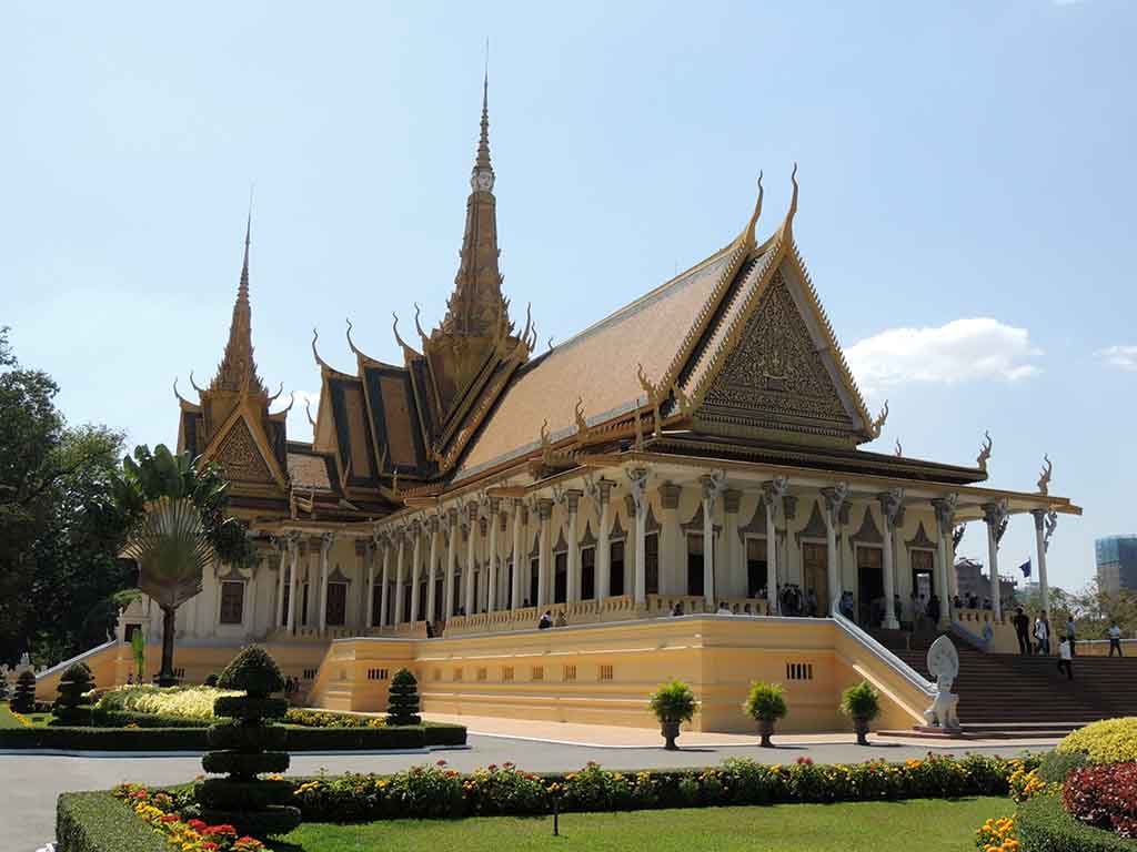 868 - Il palazzo reale a Phnom Penh - Cambogia