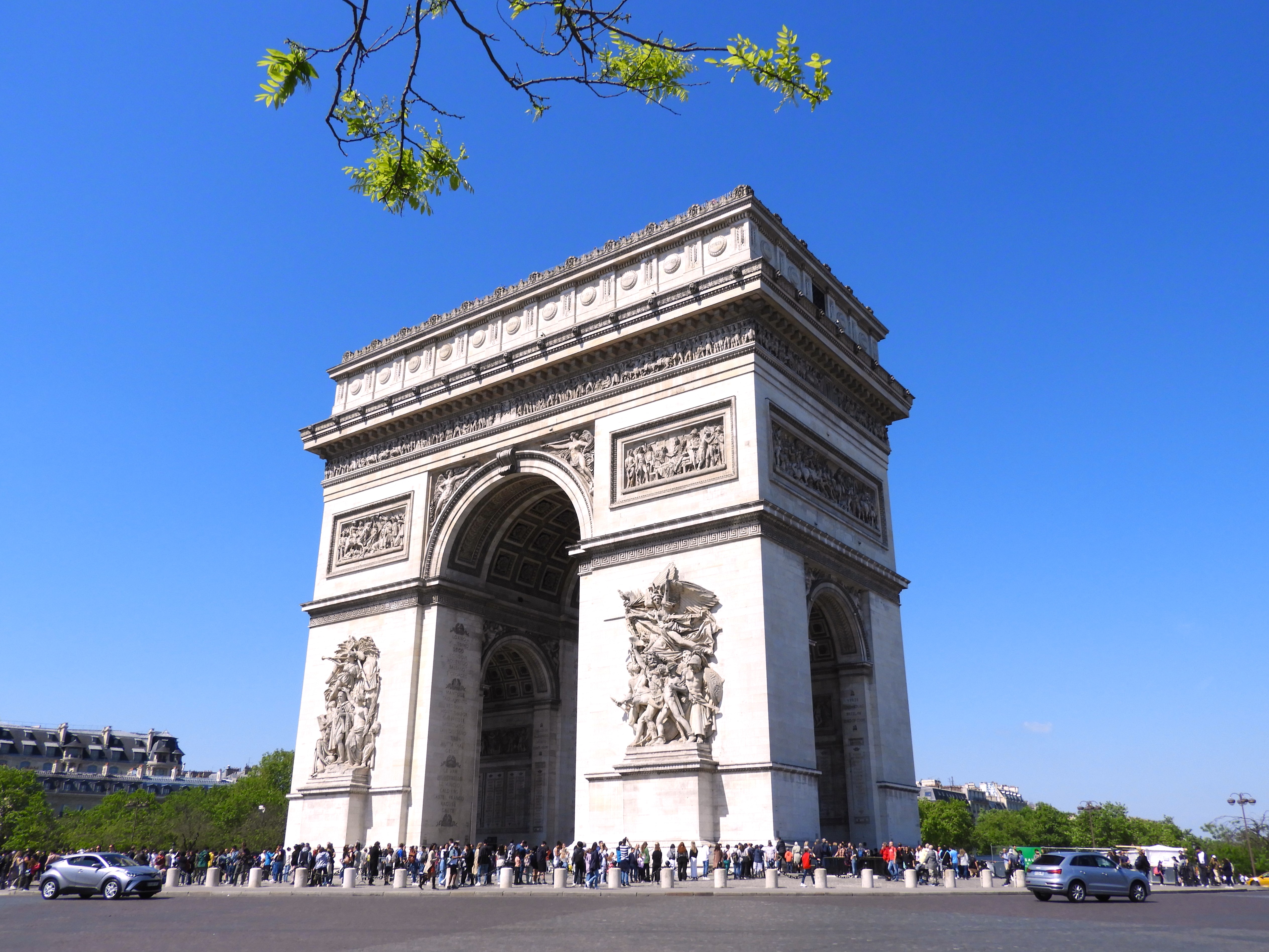 1207 - 025 - Arco di Trionfo agli Champs ElysÃ¨e a Parigi - Francia
