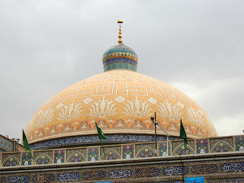 705 - Cupola del santuario Hazrat e Masumeh di Qom - Iran