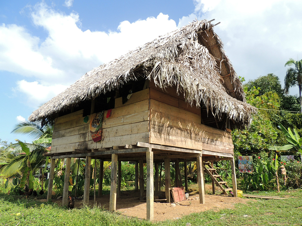 426 - Arcipelago Bocas del Toro - villaggio Sandubidi - Panama