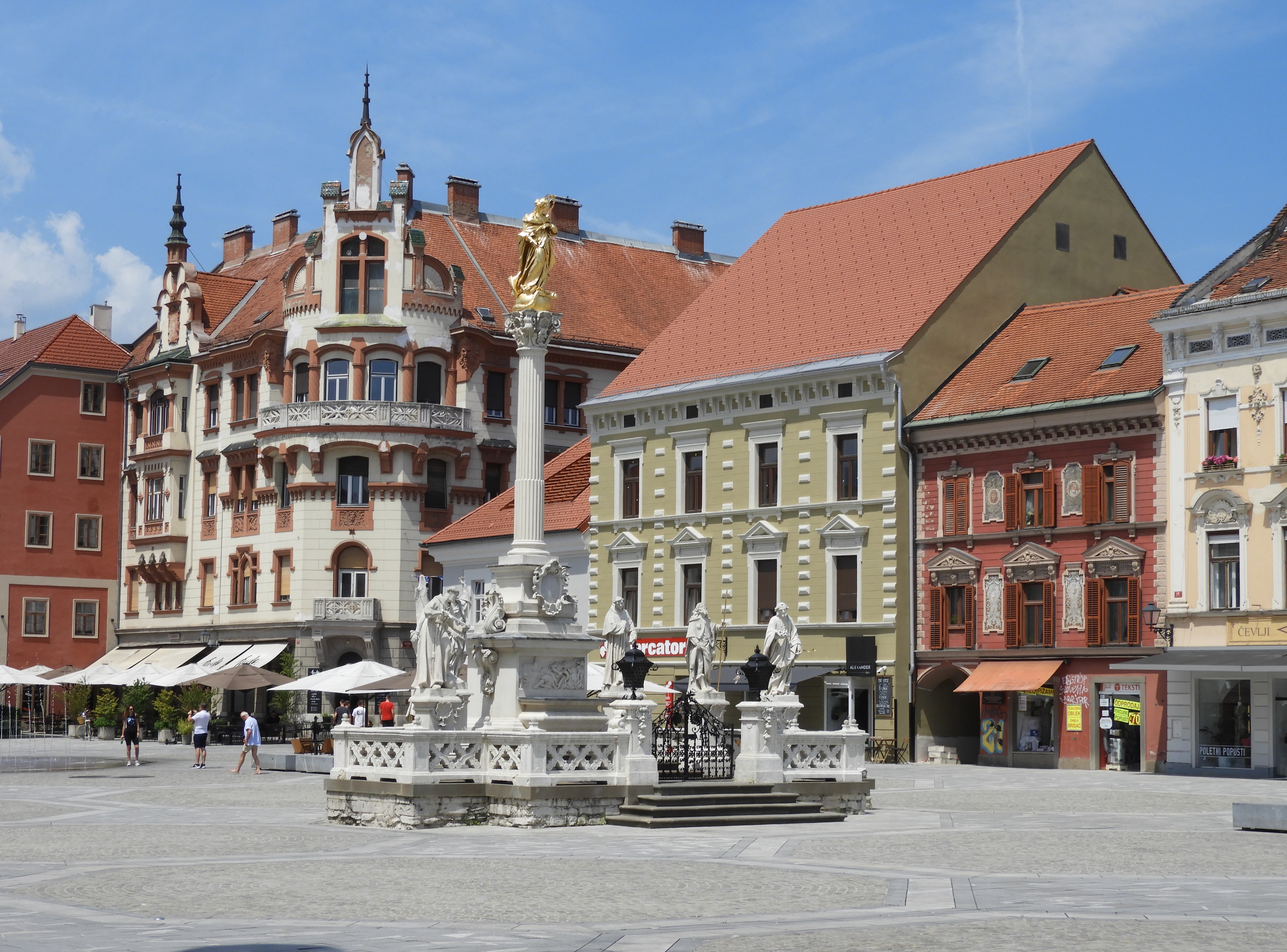 1218 - 11 - Piazza Glavni Trg a Maribor - Slovenia