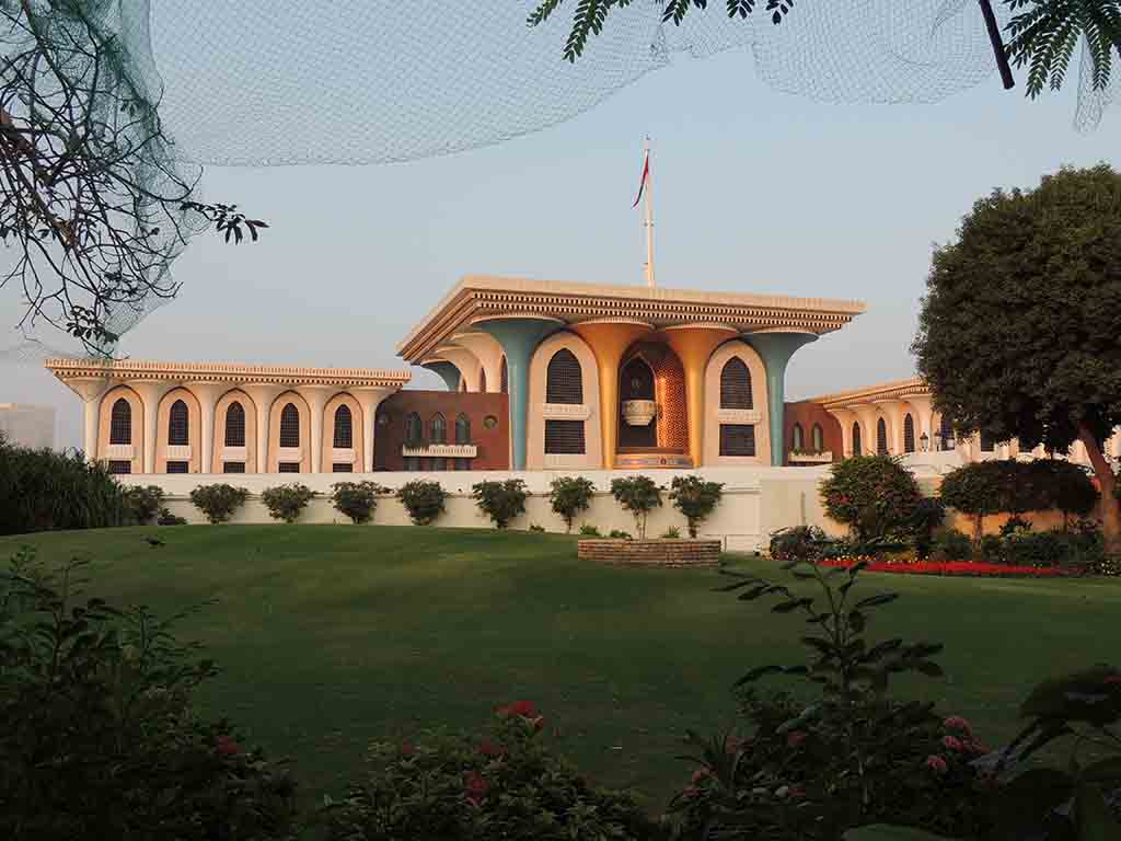 234 - Muscat Alam Palace residenza del Sultano - Oman