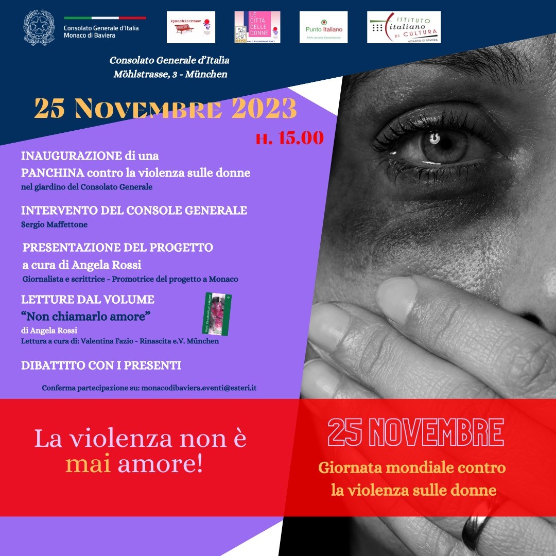 Monaco, Console Maffettone: uniti contro violenza donne