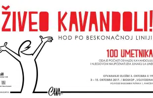 Graphics, design, communication: in Serbia the tribute to Osvaldo Cavandoli  