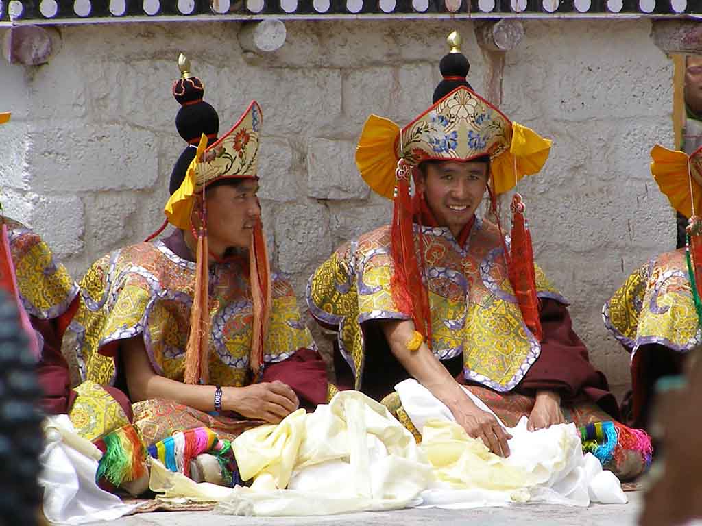 833 - Ladakh festival di Hemis a Leh - India