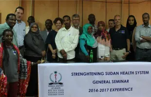 Cooperation, commitment to the health system in Sudan