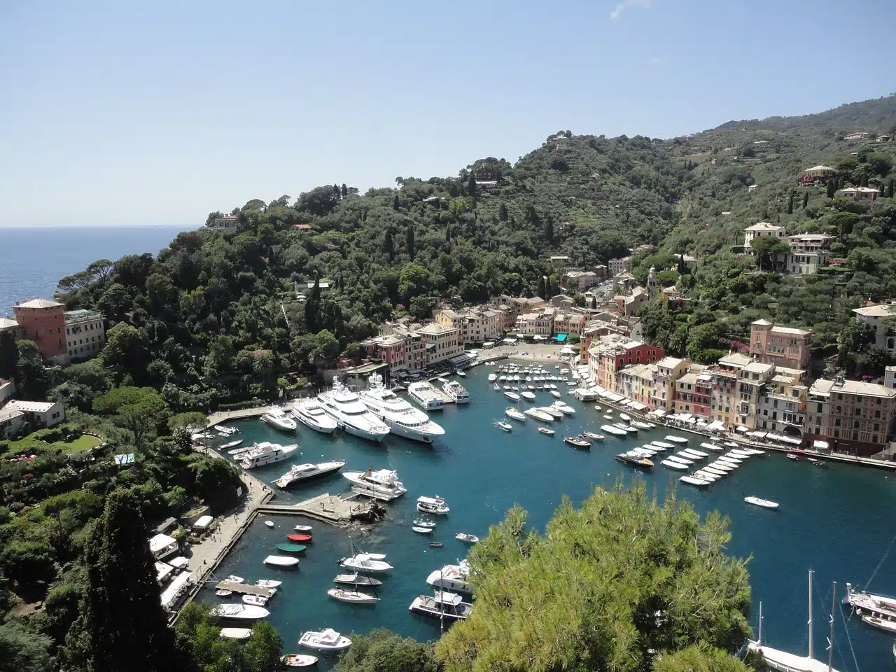 Il borgo di pescatori sulla riviera ligure