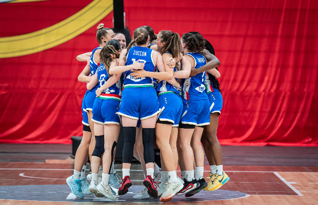 BASKET, EUROPEO U20F: <br> BRONZO PER LE AZZURRE 