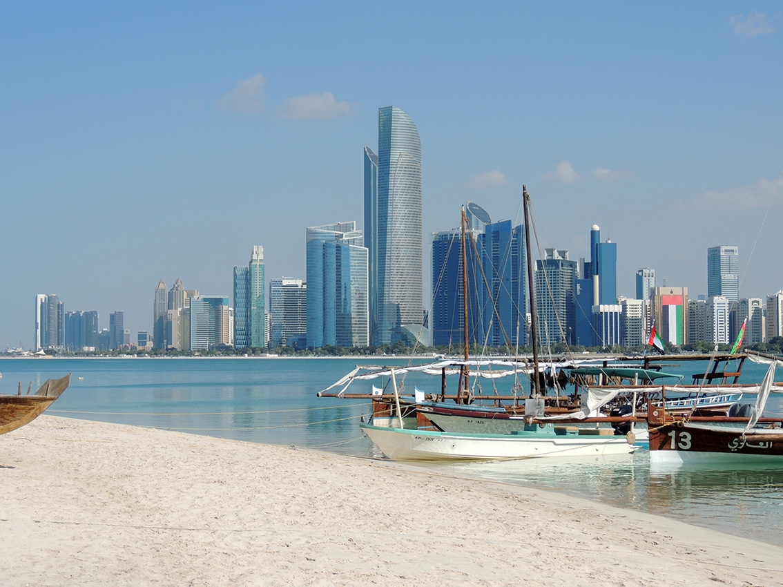 1049 - Vista panoramica di Abu Dhabi - Emirati Arabi Uniti