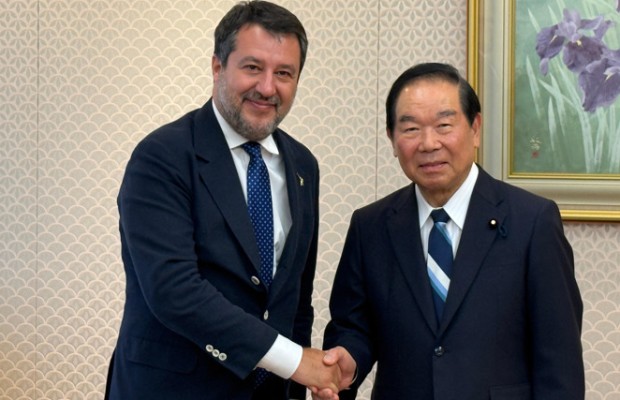 TRASFERTA IN GIAPPONE <BR> PER IL MINISTRO SALVINI