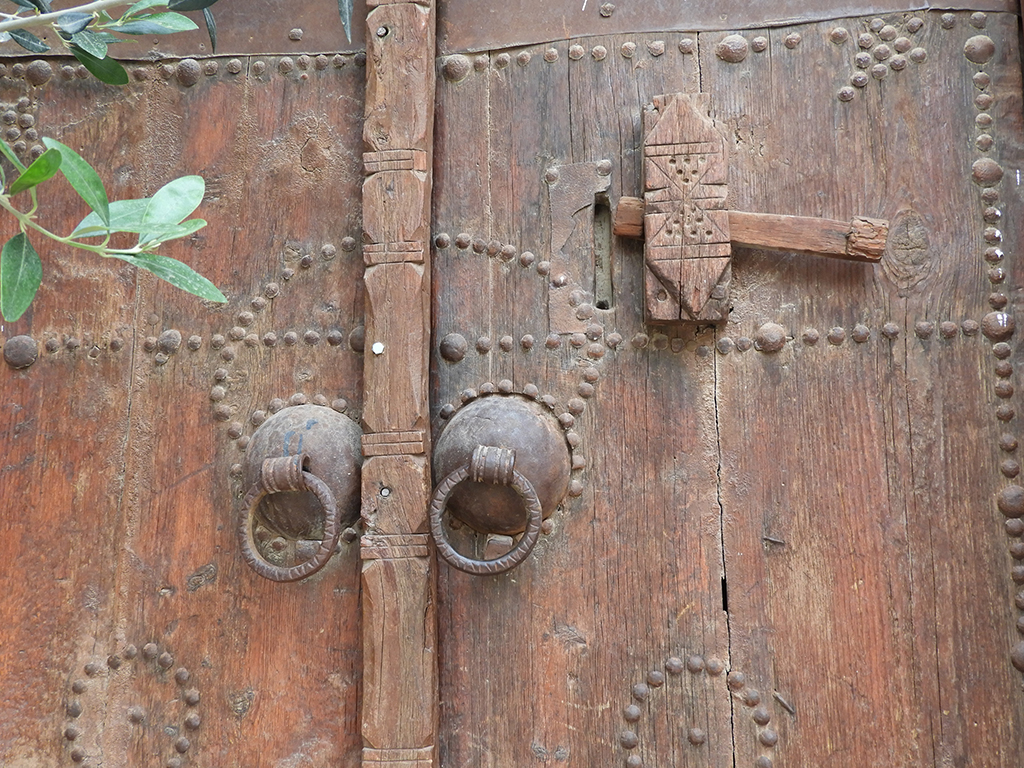 Particolare di portone a Nefta - Tunisia 