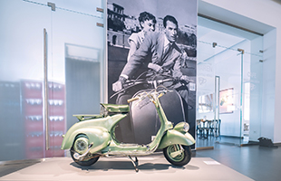 Vespa exhibition celebrates Italian legend at Bratislava Castle