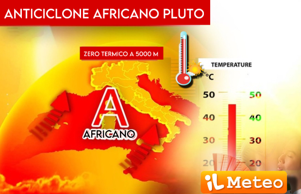 LâANTICICLONE PLUTO  PORTA CALDO RECORD