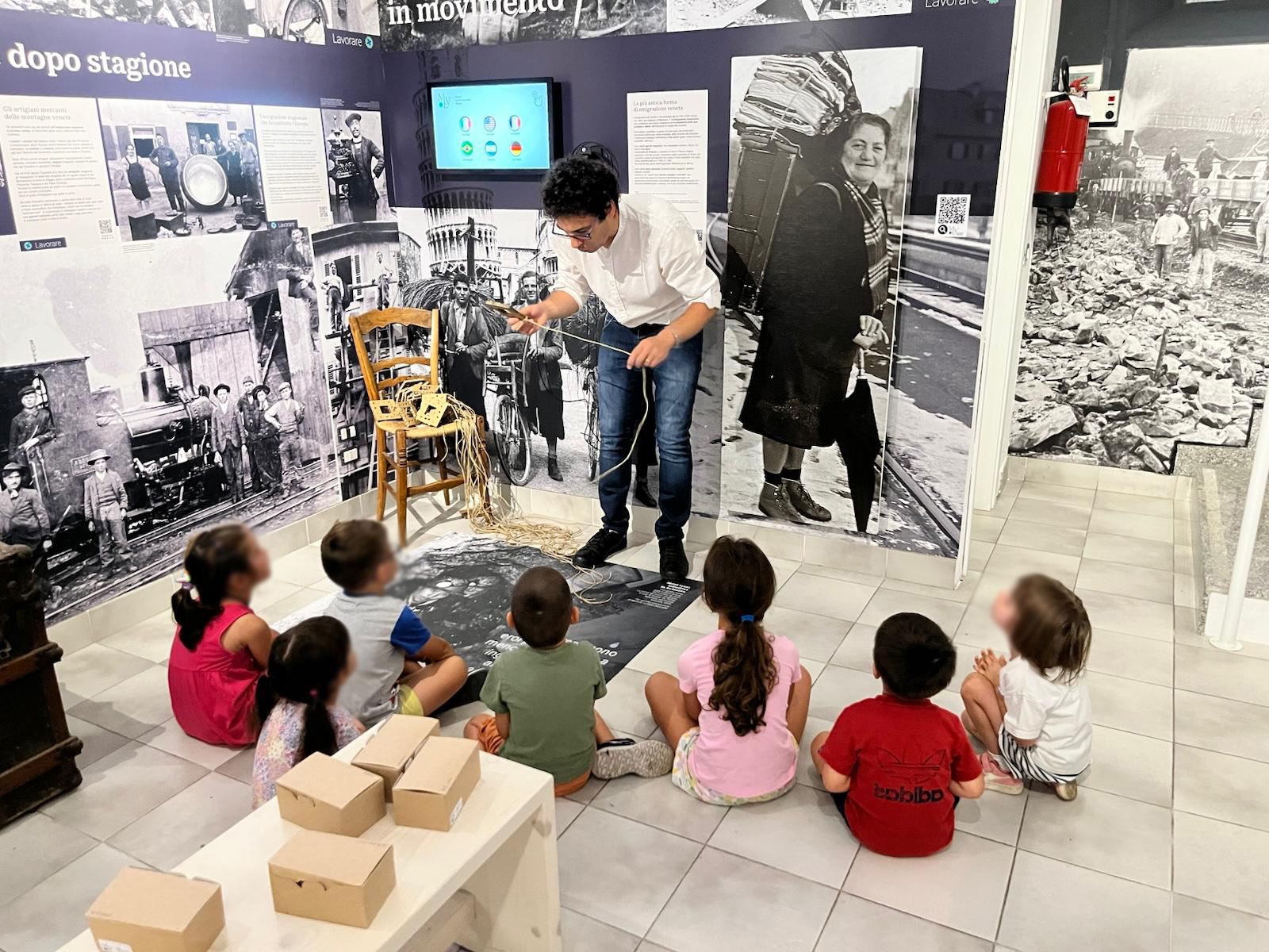 Belluno, cosÃ¬ il Museo MEV racconta l'emigrazione ai bimbi 