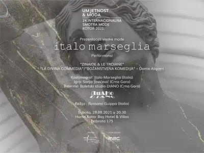 MONTENEGRO, LâITALIA AL  FESTIVAL INTERNAZIONALE ART&FASHION