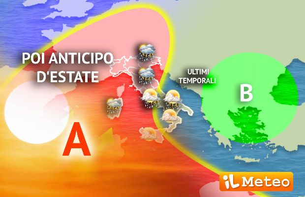 ULTIMA PERTURBAZIONE <br>  PRIMA DEL CALDO