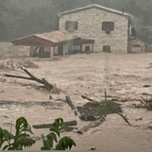 Bridge on the Trigno River collapses after days of heavy rain