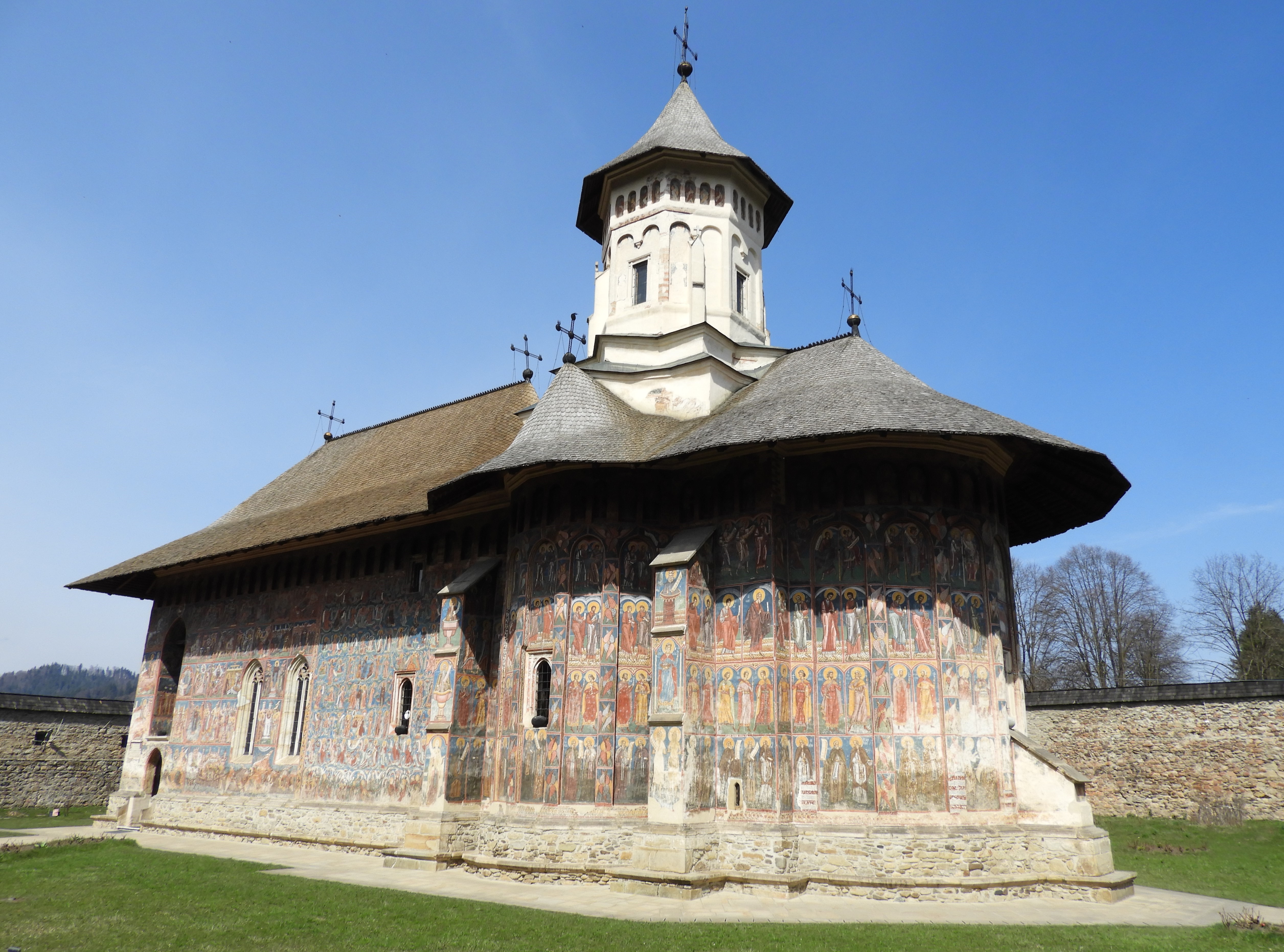 11 - Monastero di Moldovita nella regione della Bucovina - Romania 