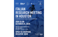 Italian Research Meeting in Houston 2026: Un appuntamento per la comunitÃ  italiana a Houston