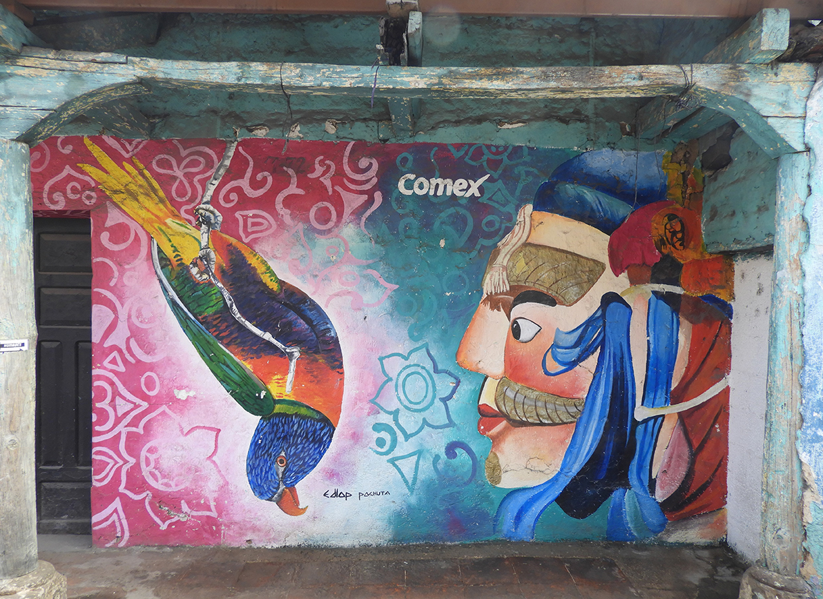 Murales a Chichicastenango - Guatemala