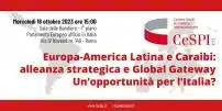  Europa-America Latina, incontro CESPI