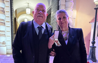 Alla filantropa Anna Maria Benedetti la medaglia dellâOrdine di Saint-Charles