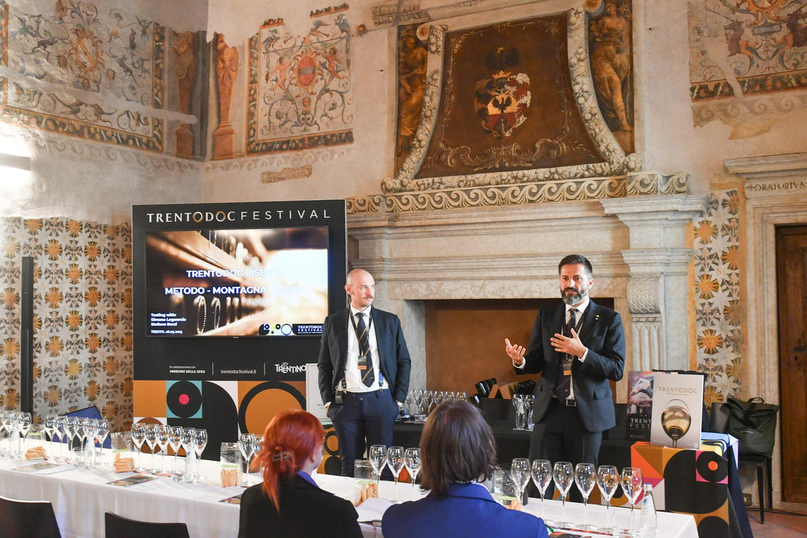 Il profumo unico al mondo delle riserve Trentodoc