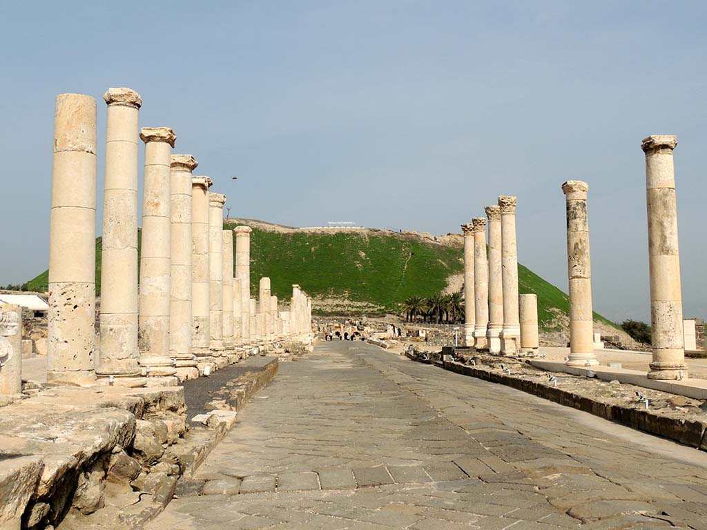 571 - Cardo romano a Beit Shean - Israele