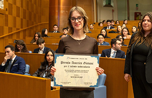 A due laureati dellâUniversitÃ  di Parma il âPremio America Giovani per il talento universitarioâ