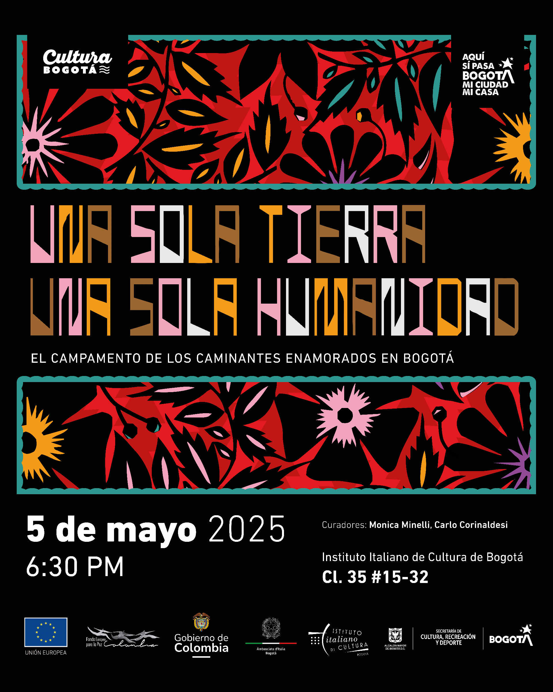 Inaugurata in Colombia la mostra dellâartista Tarshito 