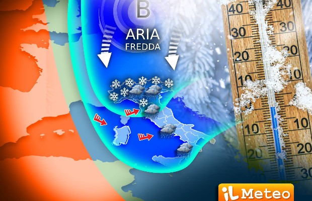 NUOVA IRRUZIONE <BR> DI ARIA ARTICA