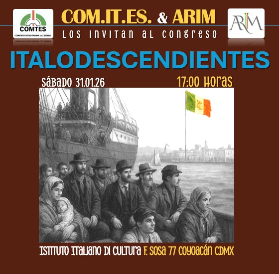 Comites-Arim, in Messico un congresso sugli italodiscendenti 