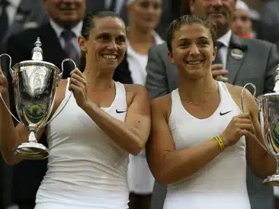TENNIS: ERRANI-VINCI OK A WIMBLEDON, SONO NELLA STORIA