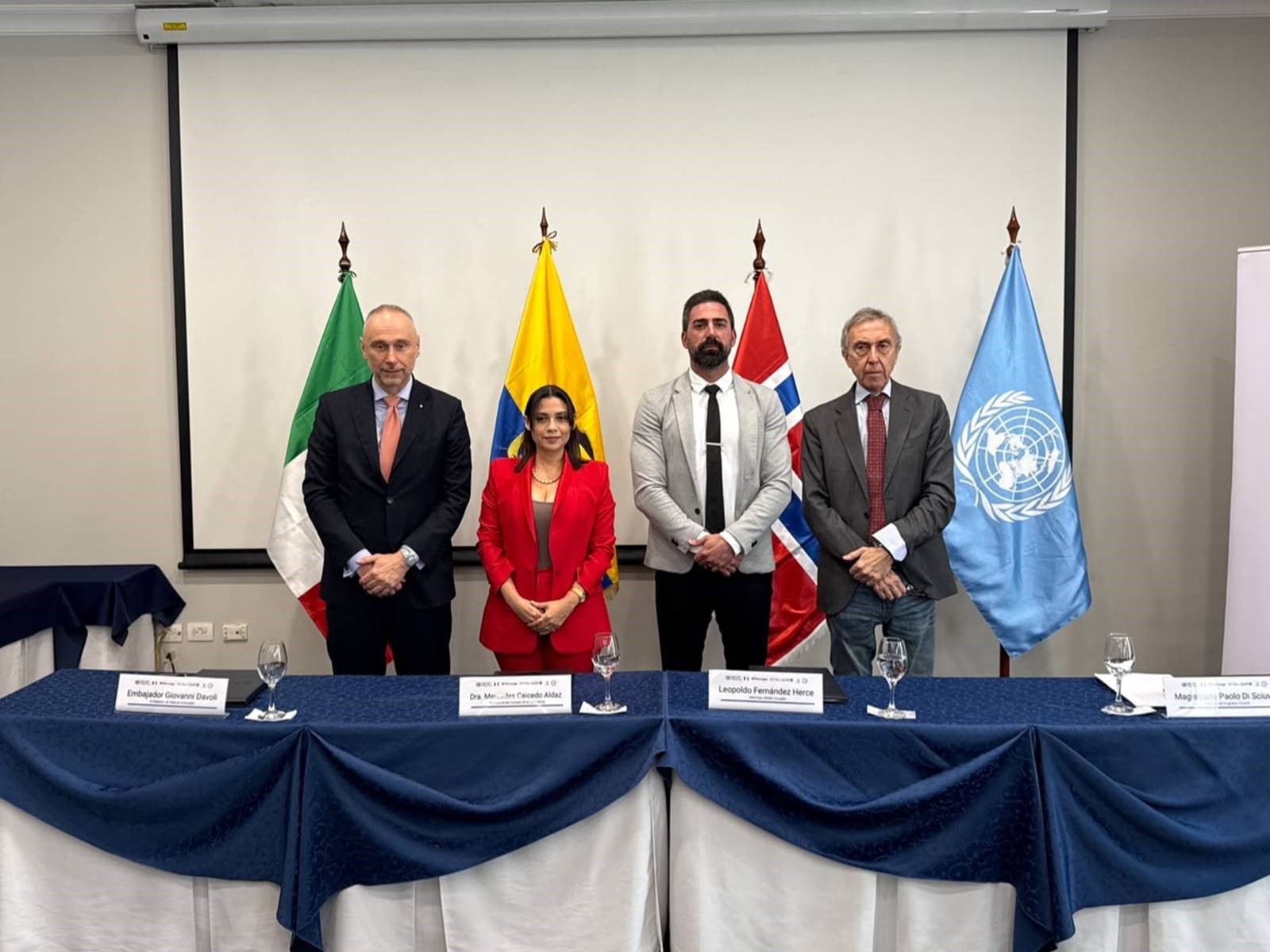 Ecuador, Amb. Davoli inaugura seminario contrasto miniera illegale