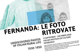 âFernanda: le foto ritrovateâ: in mostra allâIic uno straordinario pezzo di storia dâItalia