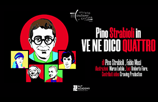 Teatro, “Ve ne dico quattro”: lo spettacolo di Pino Strabioli in scena all’Iic