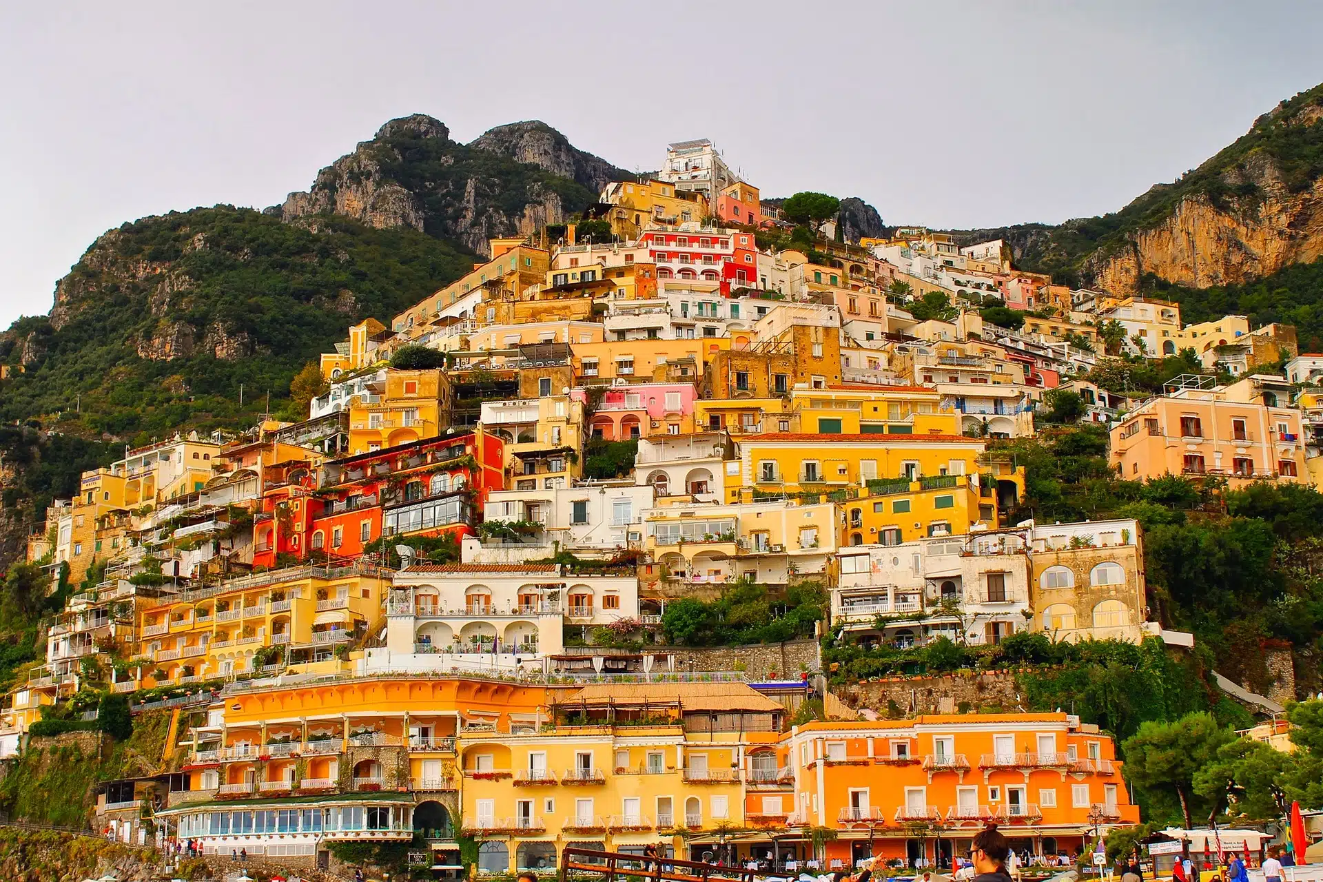 Positano, sul mare della Campania