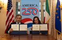 Italy launches cultural program for US 250th Independence Anniversary