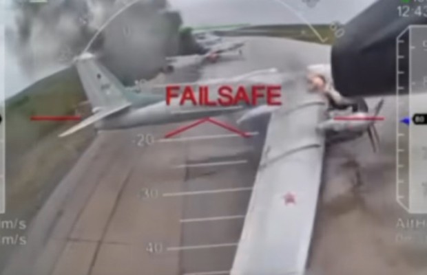 DRONE UCRAINO <BR> FA STRAGE A KURSK