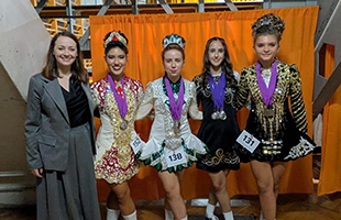 Cristina Pini prima italiana a essere riconosciuta come giudice internazionale di danza irlandese