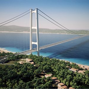 Penalties for delays and defaults for the Messina Strait Bridge