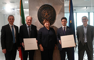 Missione della delegazione dellâInaf per rafforzare la cooperazione scientifica nel settore spaziale