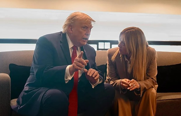  TRUMP-MELONI, ALTA TENSIONE <BR> MATTARELLA CHIAMA LA PREMIER