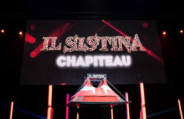 SI ACCENDONO LE LUCI <br>DEL SISTINA CHAPITEAU