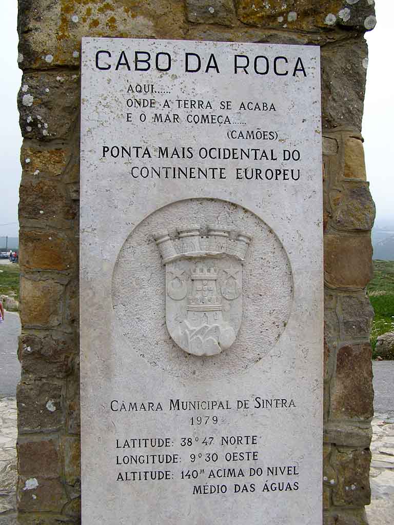 887 - Capo de Roca estremitÃ  piÃ¹ occidentale del continente europeo