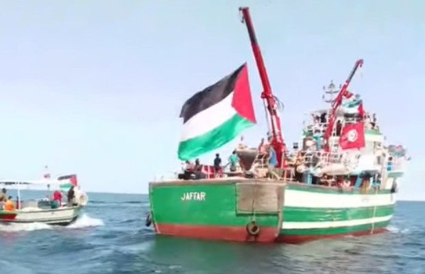 FLOTILLA VICINA A GAZA <br>  ISRAELE PER ORA VIGILA